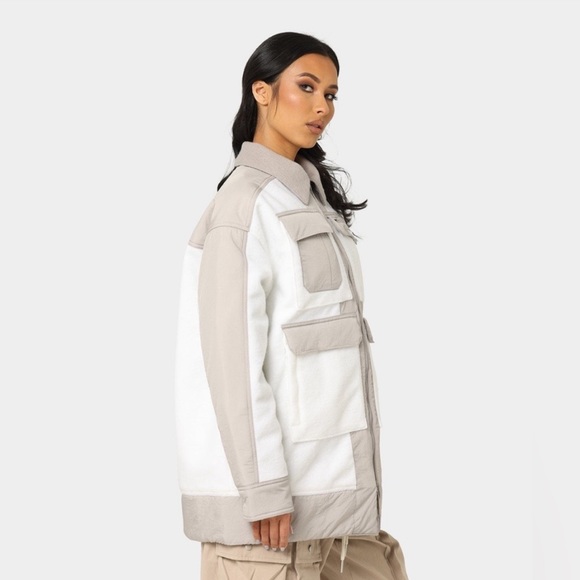 Nike x Jordan Collaboration : 2021 Air Jordan Jacket Summit White | Size L | NWT - Picture 14 of 16